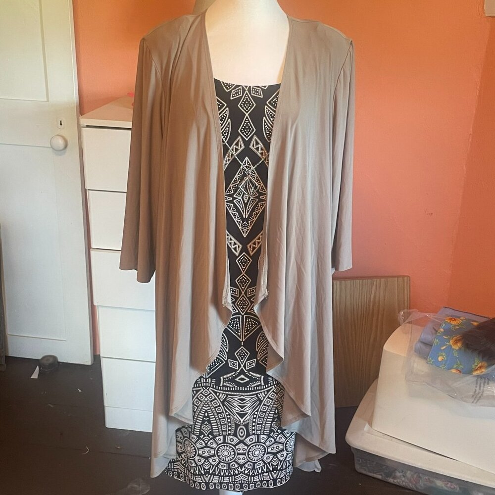 Dress  Barn Womens Plus Jacket Dress